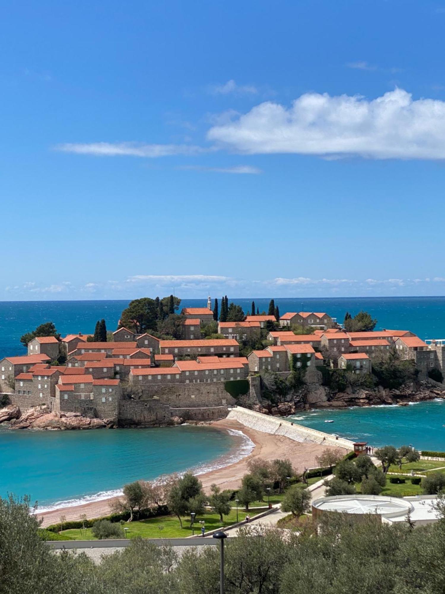 Apartment Dzaleta Sveti Stefan Exterior foto